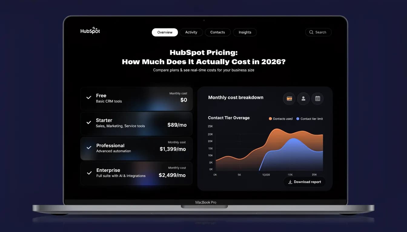 HubSpot pricing 2026 — complete guide to what you'll actually pay across all hubs and tiers